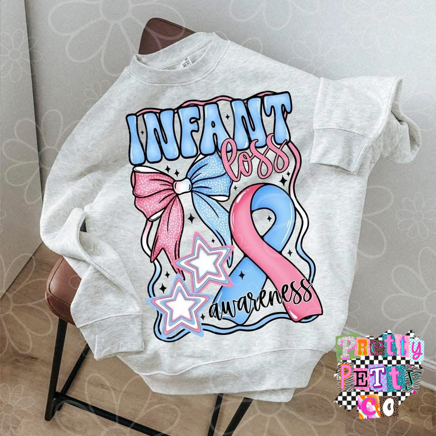 Infant Loss Awareness Tee | Baby Loss Support Shirt | Remembering Angels - Pretty Petty Co