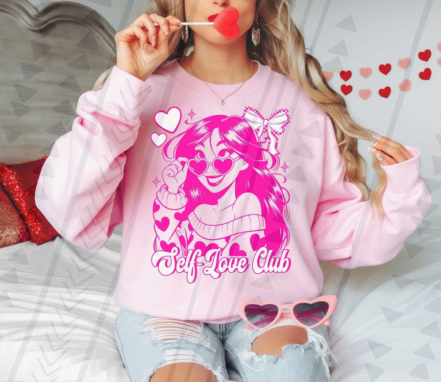 Princesses Say Self Love Club Gildan Graphic Tee – Empowerment & Positive Vibes - Pretty Petty Co