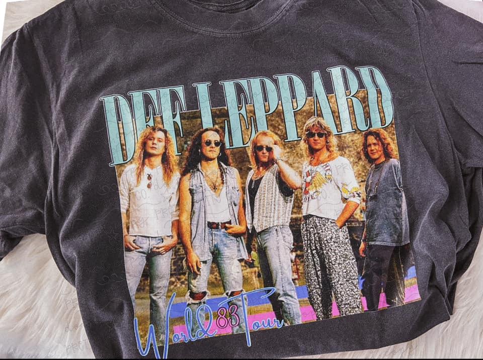 Vintage 80s Rock Tour Tee | Retro Hair Metal Inspired Graphic Shirt | Classic Arena Rock Style T-Shirt - Pretty Petty Co