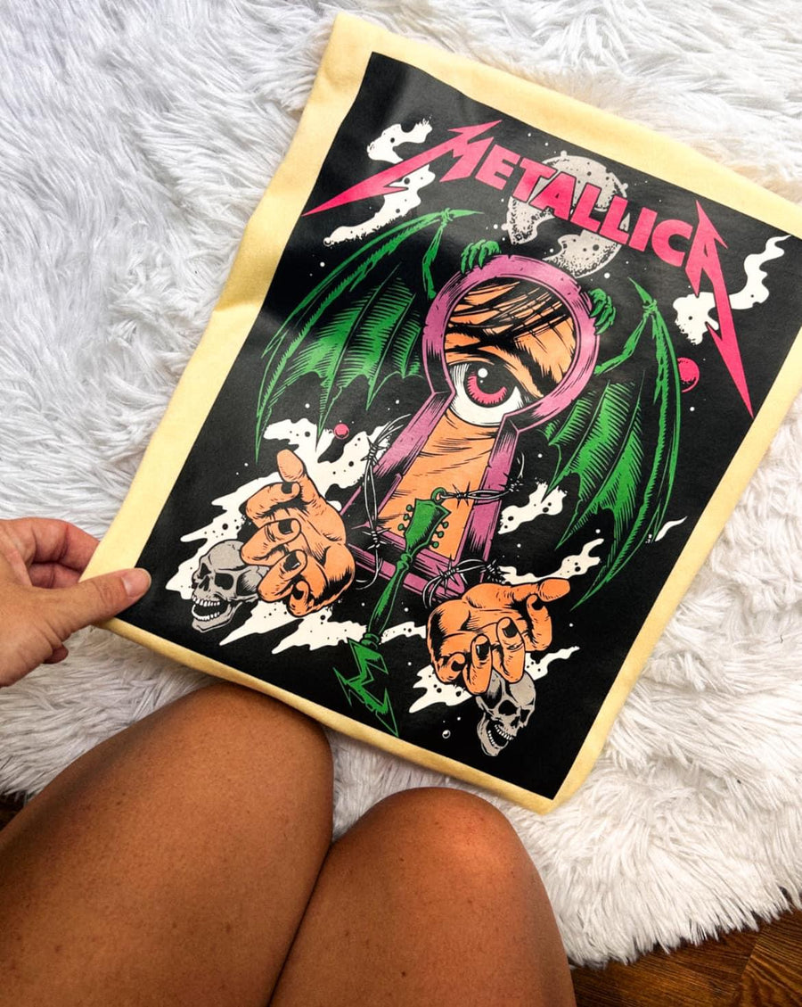 Heavy Metal Graphic Tee | Vintage Thrash Rock Music Shirt | Classic Metal Band Inspired Unisex T-Shirt - Pretty Petty Co