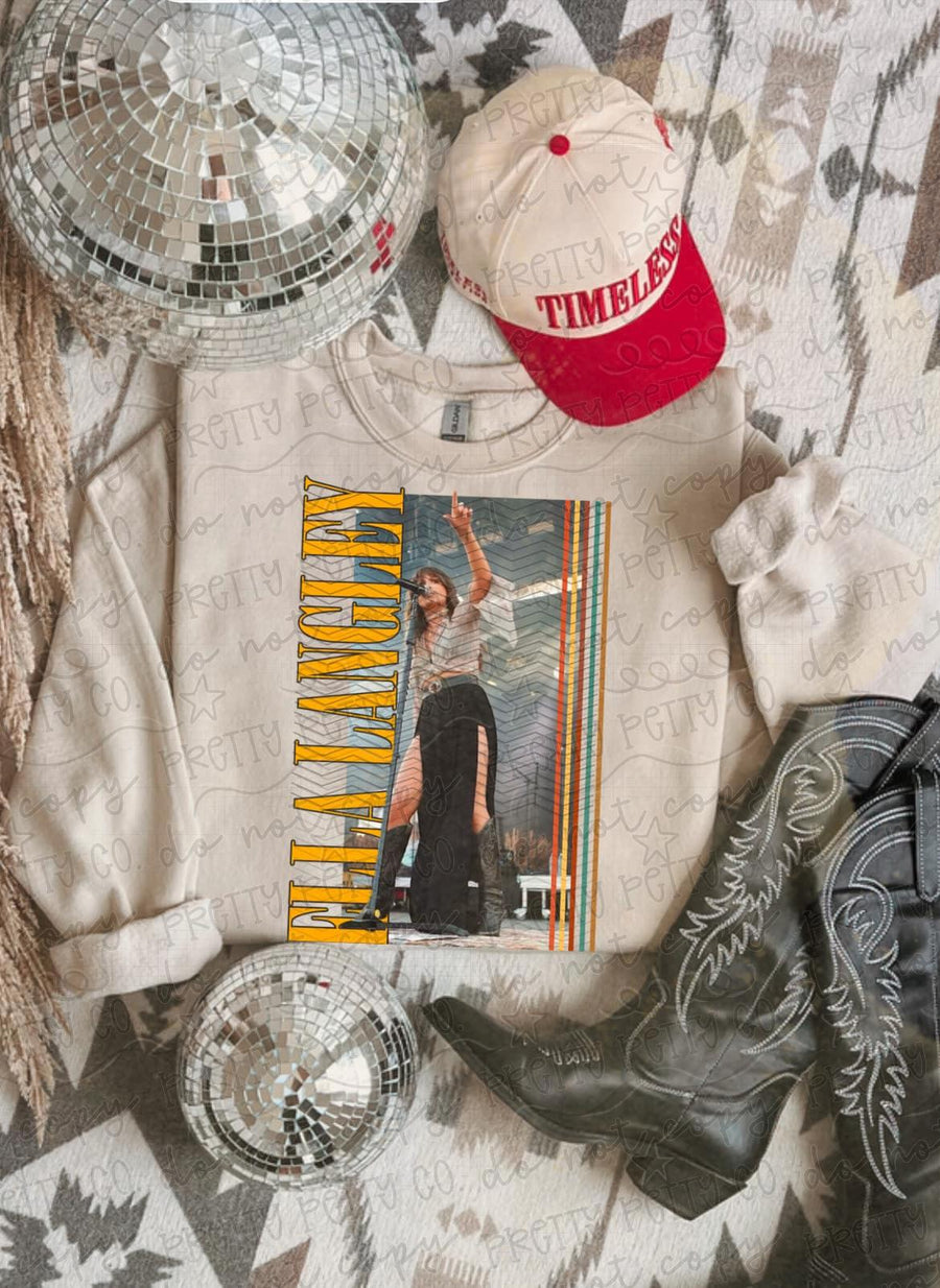 Vintage Modern Cowgirl Tee | Retro Country Music Inspired Graphic Shirt | Southern Stage Style T-Shirt - Pretty Petty Co