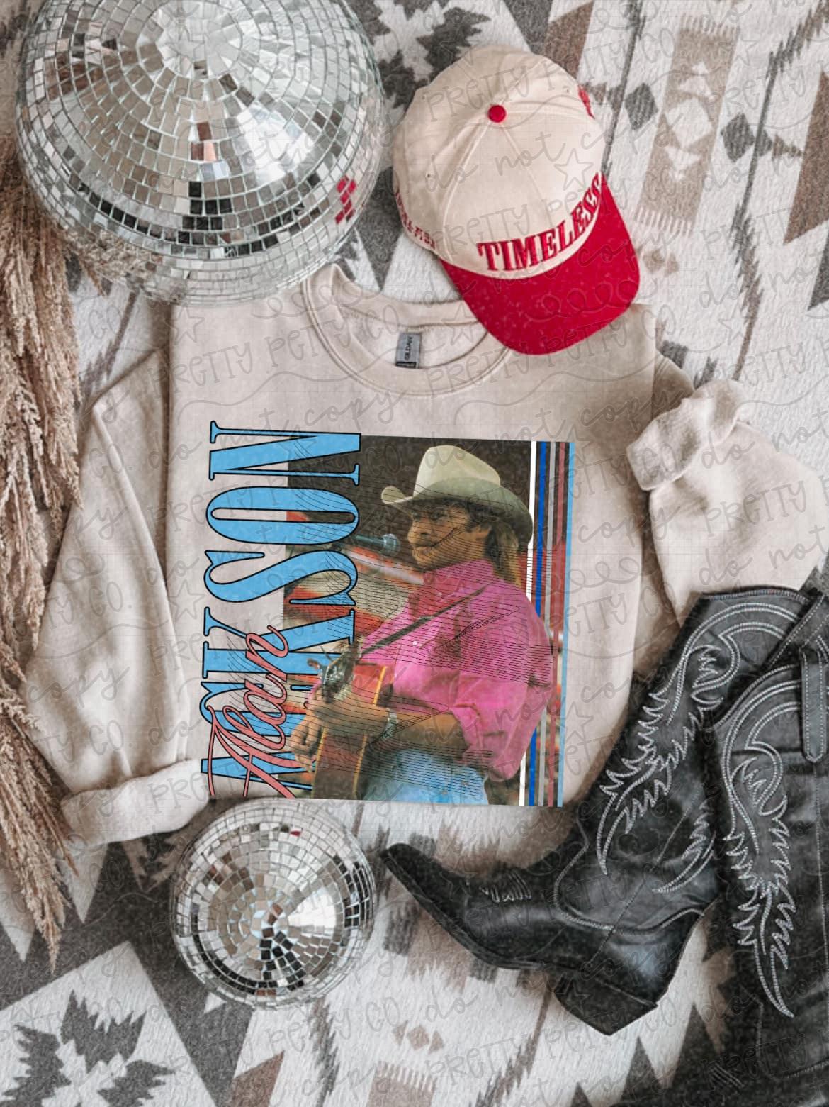 90s Country Cowboy Style Tee | Vintage Country Music Graphic Shirt | Classic Honky Tonk Inspired T-Shirt | Unisex - Pretty Petty Co