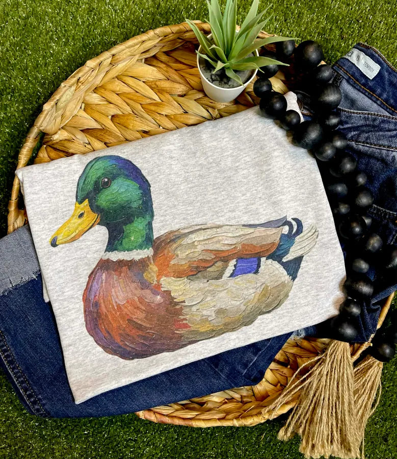 Painted Duck (Gildan Tee) - Pretty Petty Co