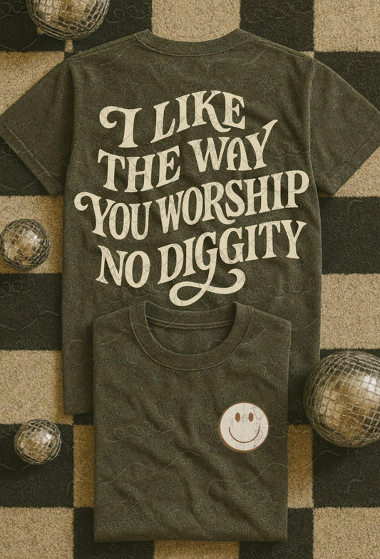 I Like the Way You Worship Shirt, Christian Cute Faith Tee, Playful Praise & Worship Graphic T Shirt