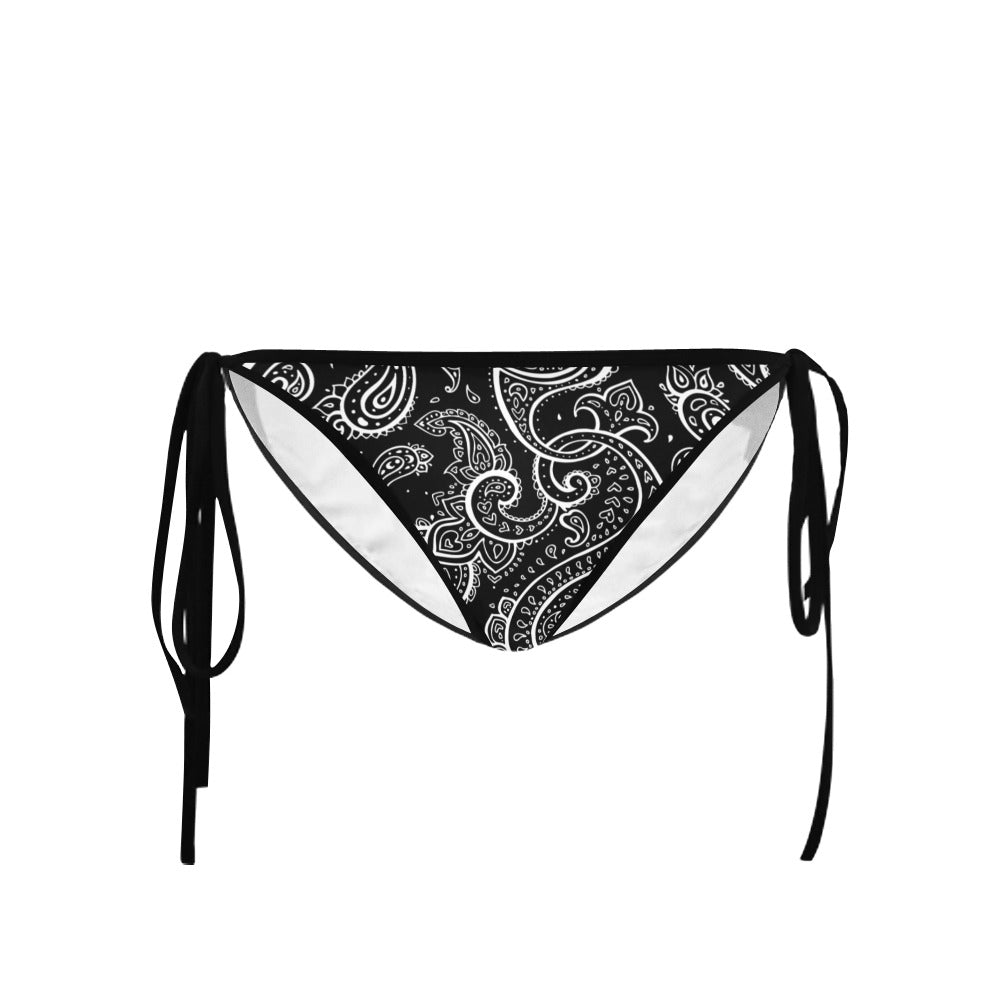 Paisley Retro Bikini Top & Bottoms - Pretty Petty Co