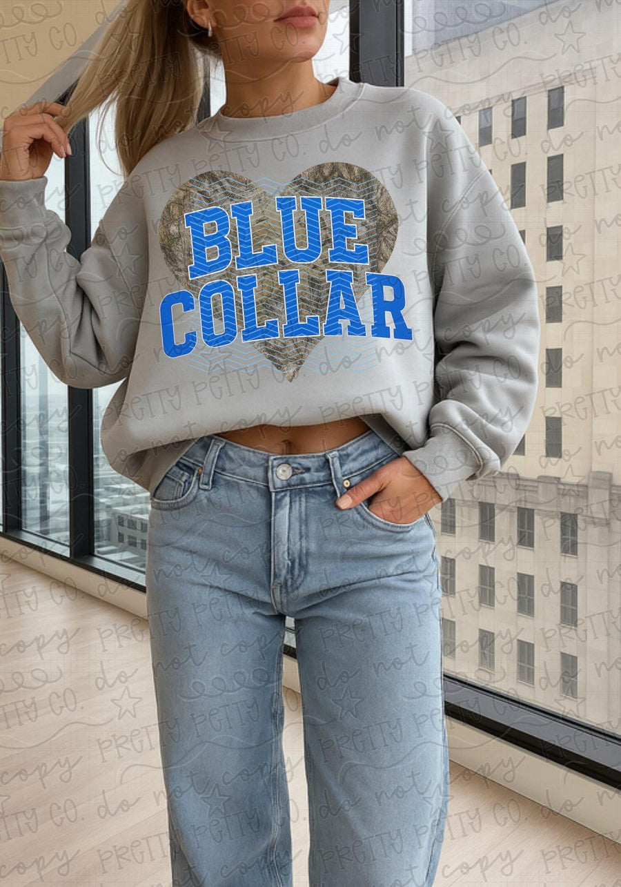 Blue Collar Energy Shirt, Gildan Work Hard Hustle Tee, Blue Collar Pride Apparel - Pretty Petty Co