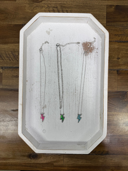 Lightning Bolt Necklaces (FINAL SALE)