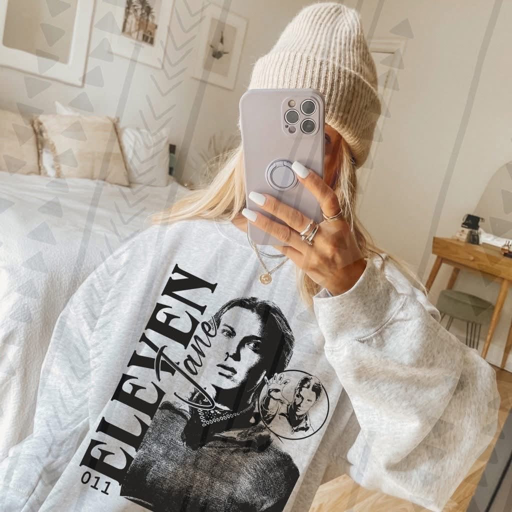 ST “Eleven” Graphic Tee – Popular TV Show Fan Shirt – Unisex DTF Print – Kids & Adult Sizes - Pretty Petty Co