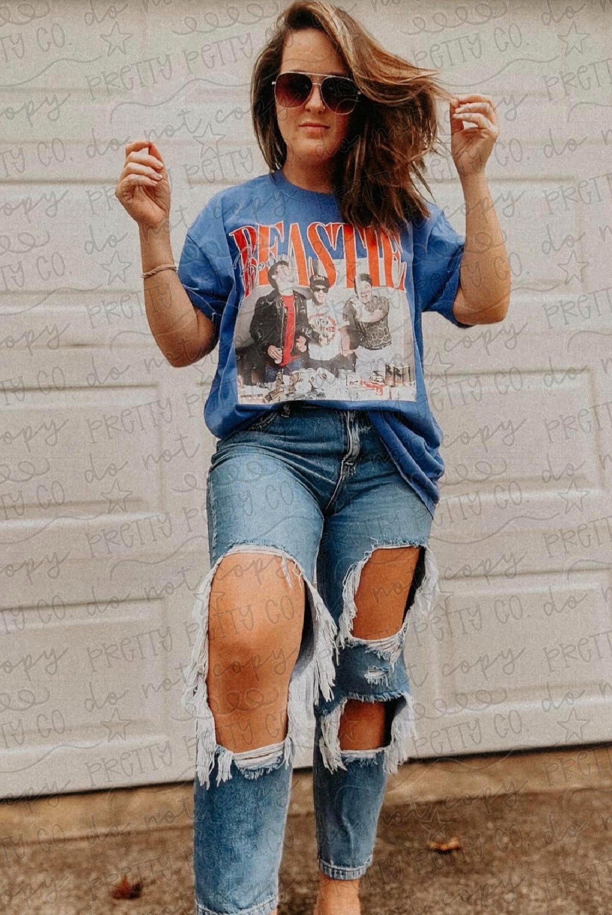 Old School Hip Hop Style Tee | Vintage 80s Rap Rock Graphic Shirt | Retro Street Music Inspired T-Shirt | Unisex - Pretty Petty Co
