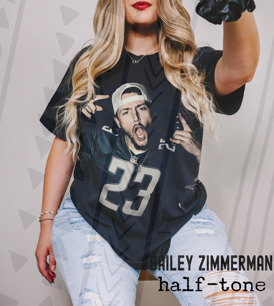 BZ Halftone Graphic Tee | Country Star Vibes | Youth & Adult Sizes