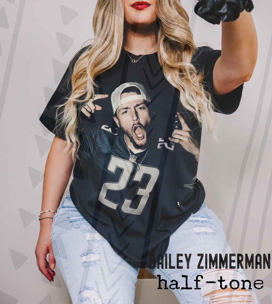 BZ Halftone Graphic Tee | Country Star Vibes | Youth & Adult Sizes - Pretty Petty Co