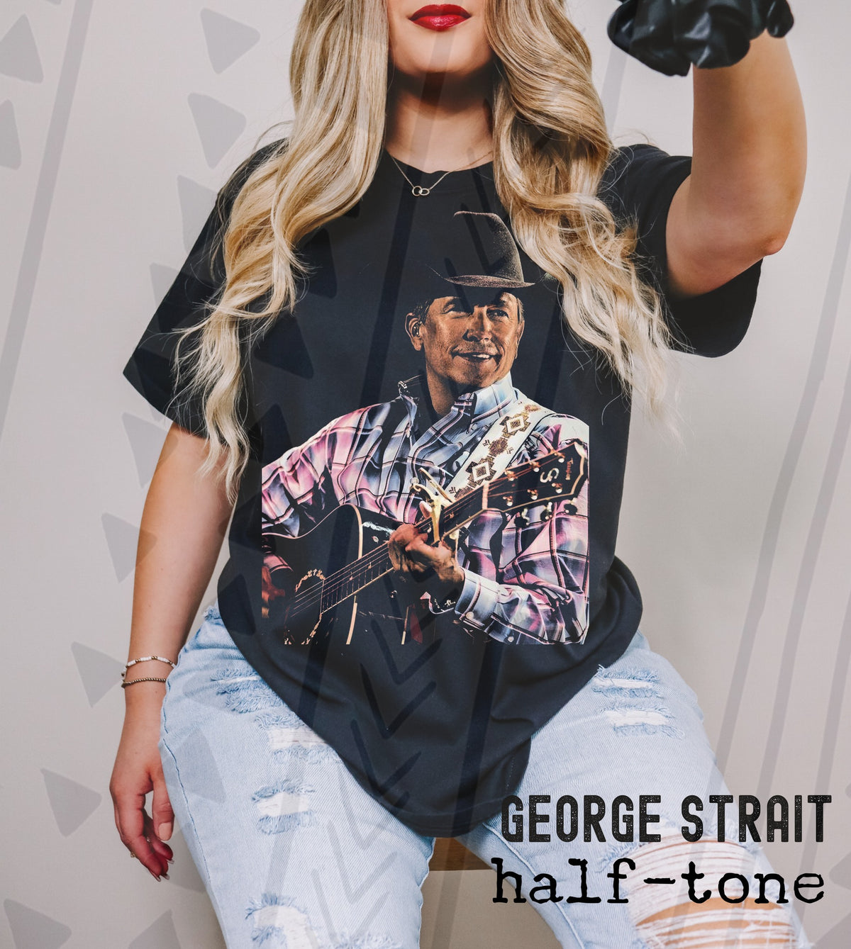 Halftone Classic Country Graphic Tee | Cowboy Vibes | Youth & Adult Sizes - Pretty Petty Co