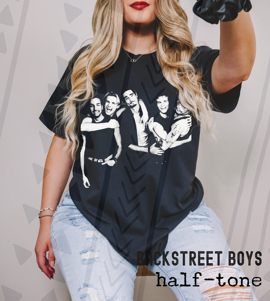 BSB Halftone Graphic Tee | Boy Band Vibes | Youth & Adult Sizes - Pretty Petty Co