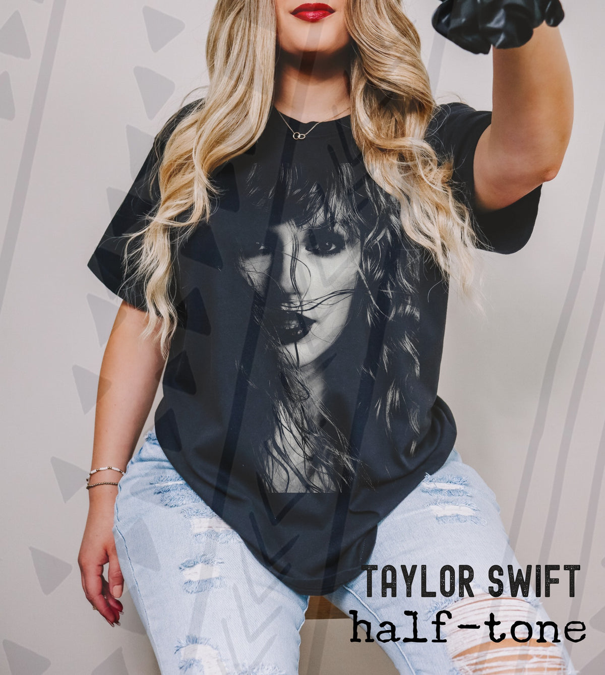 Halftone Pop Music Graphic Tee | Whimsical Singer Vibes | Youth & Adult Sizes - Pretty Petty Co