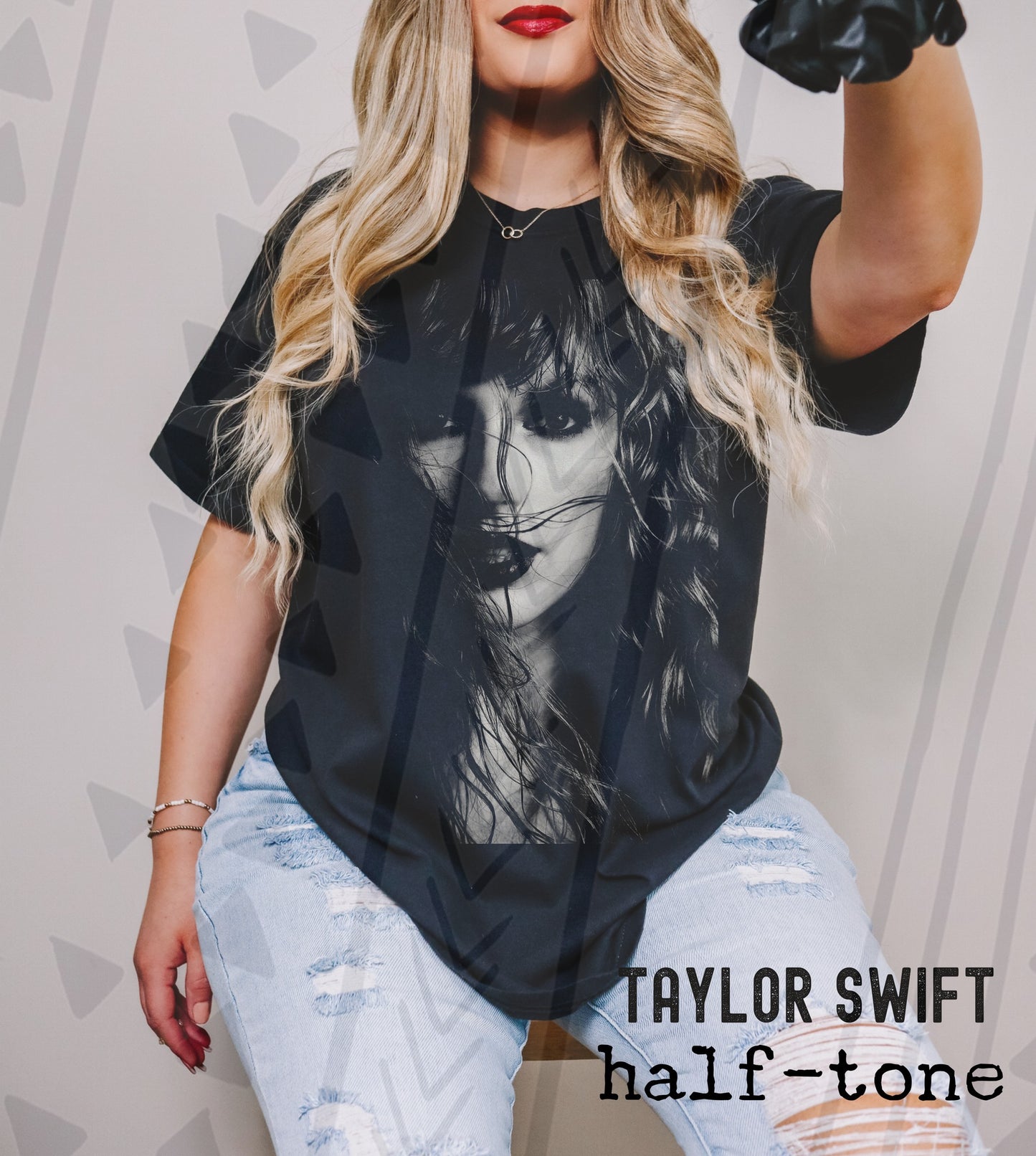 Halftone Pop Music Graphic Tee | Whimsical Singer Vibes | Youth & Adult Sizes