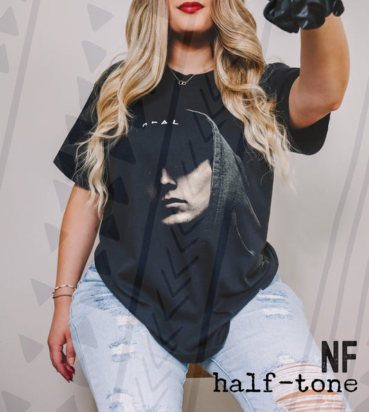 NF Halftone Graphic Tee | Rap & Emo Vibes | Youth & Adult Sizes