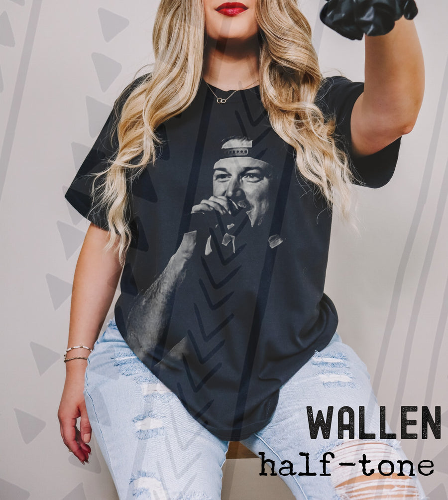 MW Halftone Graphic Tee | Country Star Vibes | Youth & Adult Sizes - Pretty Petty Co