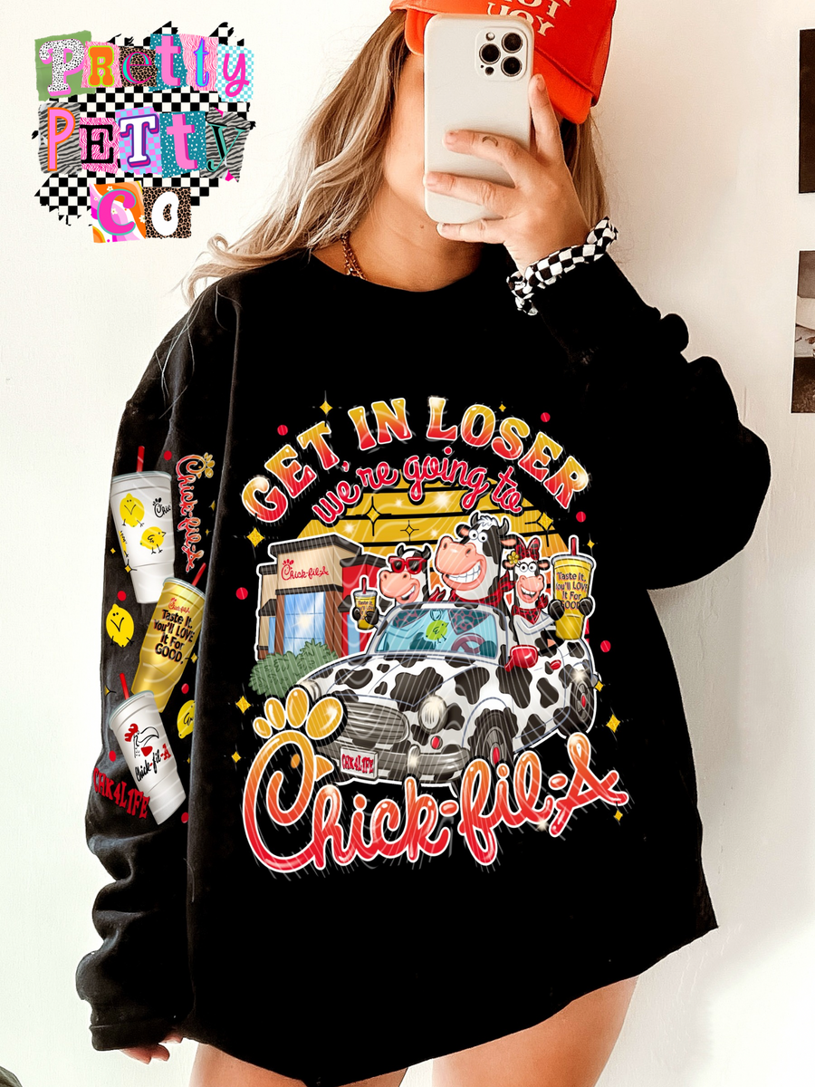 Get in Loser Graphic Tee, We’re Going to T-Shirt, Gildan, Youth & Adult Sizing, DTF Printed - Pretty Petty Co
