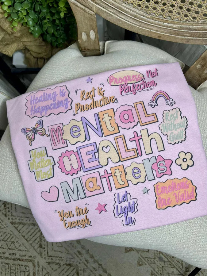 Mental Health Matters (Gildan Tee) - Pretty Petty Co