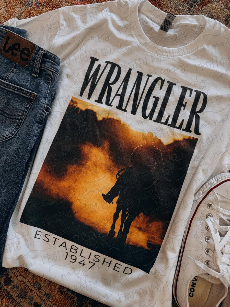 Western Cowboy Graphic Tee | Vintage Rodeo Country Shirt