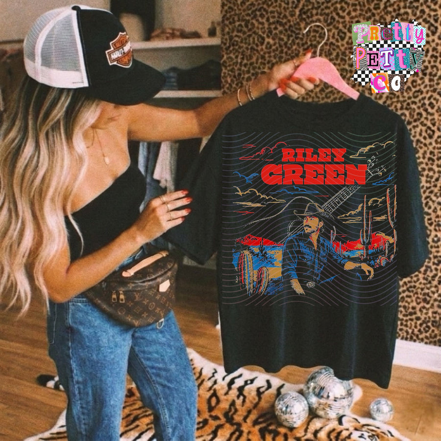 RG Country Fan Tee | Modern Country Music Graphic Shirt | Festival Ready Apparel - Pretty Petty Co