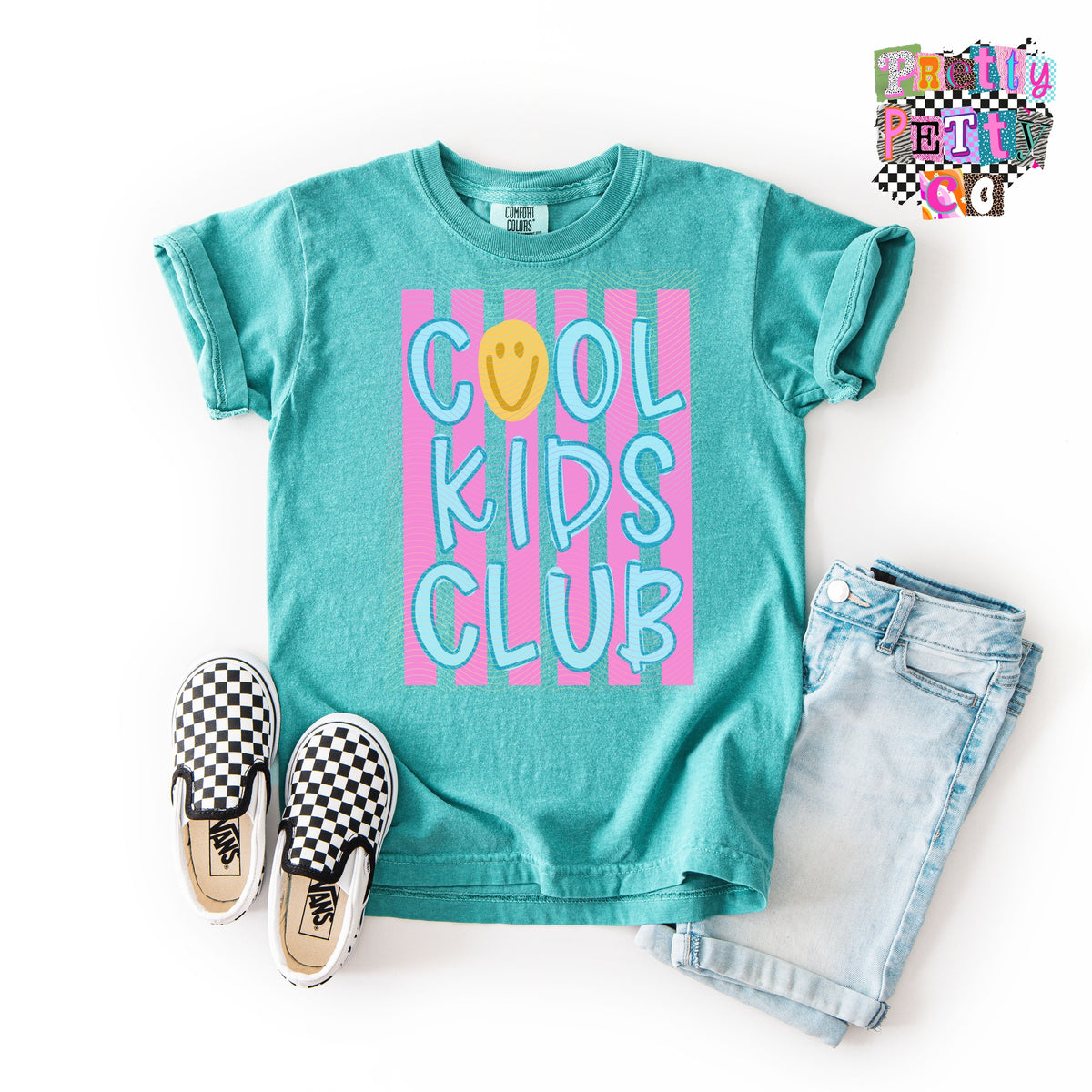 Cool Moms Club Shirt, Cool Kids Club Shirt, Matching Mom and Me Shirts, Trendy Mommy and Me Outfit - Pretty Petty Co