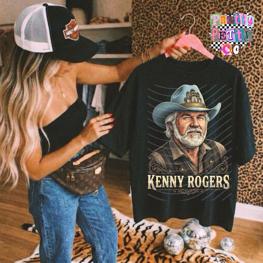 KR Country Fan Tee | Music Graphic Shirt | Festival Ready Apparel - Pretty Petty Co