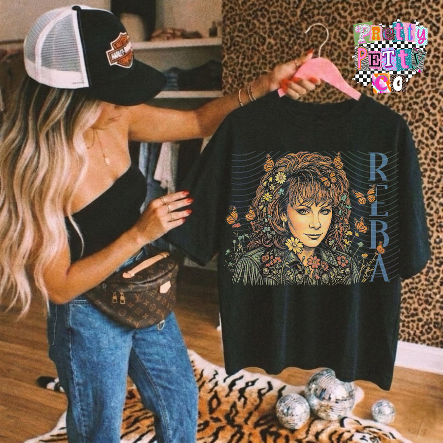 Country Music Legend Graphic Tee | Female Country Icon Shirt | Classic Hits Apparel - Pretty Petty Co