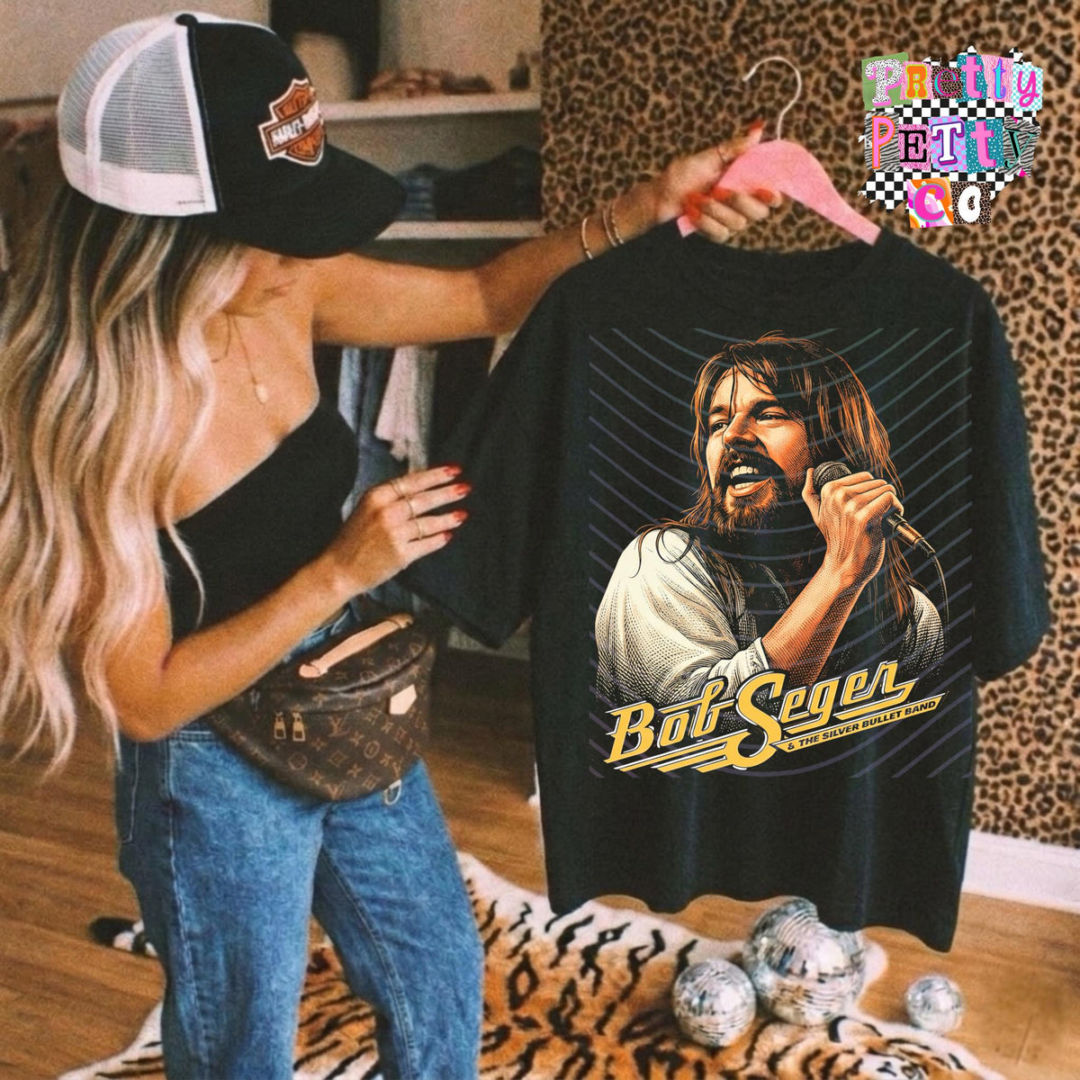 BS Country Fan Tee | Music Graphic Shirt | Festival Ready Apparel - Pretty Petty Co