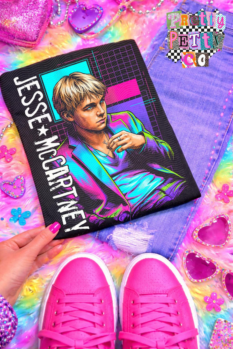 Jesse McCartney Shirt – 2000s Pop Retro Graphic Tee, Vintage Music Icon Apparel, Classic Jesse McCartney Fan T-Shirt - Pretty Petty Co