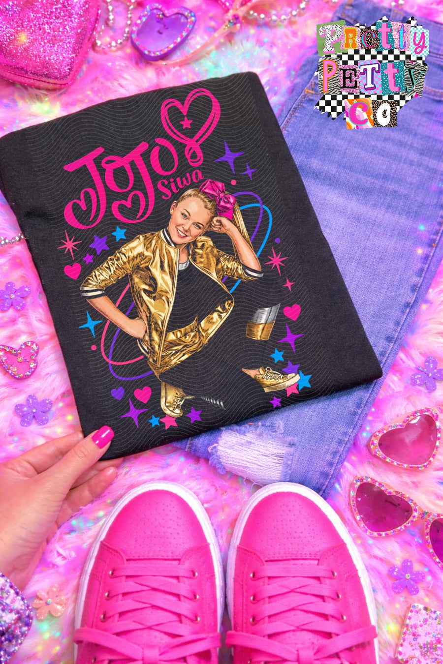 JoJo Shirt – 2000s Pop R&B Retro Graphic Tee, Vintage Music Icon Apparel, Classic JoJo Fan T-Shirt - Pretty Petty Co
