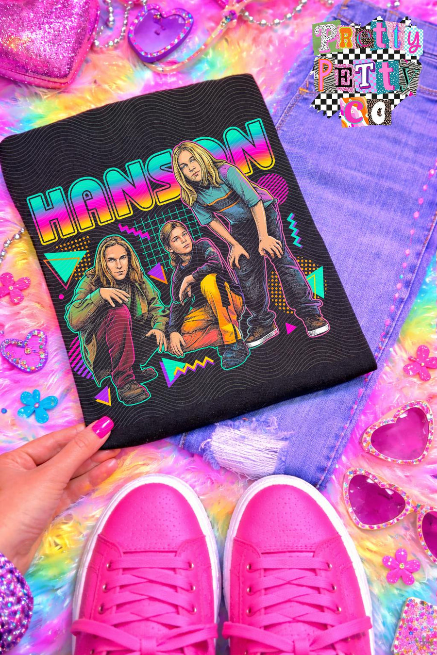 Hanson Shirt – 90s Pop Retro Graphic Tee, Vintage Boy Band Icon Apparel, Classic Hanson Fan T-Shirt - Pretty Petty Co