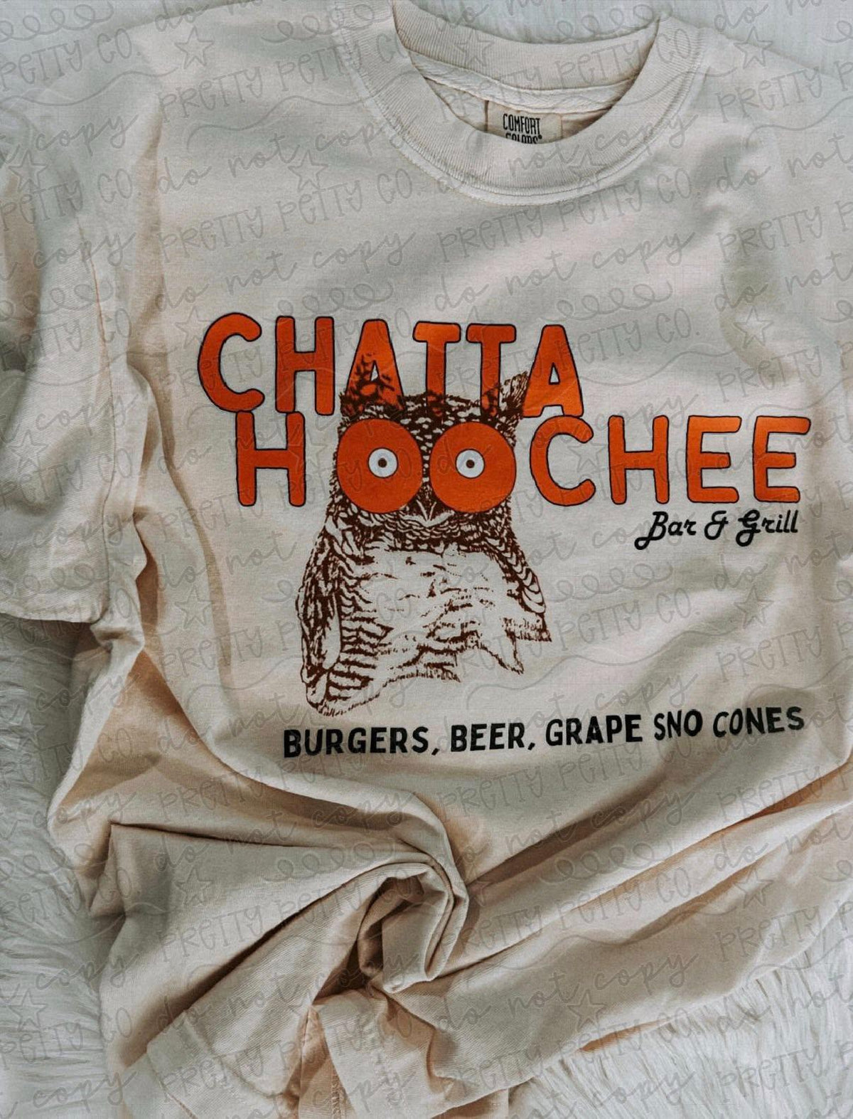 Chattahoochee Summer Nights Shirt, Comfort Colors Southern Country Graphic Tee, Lake Life Apparel - Pretty Petty Co