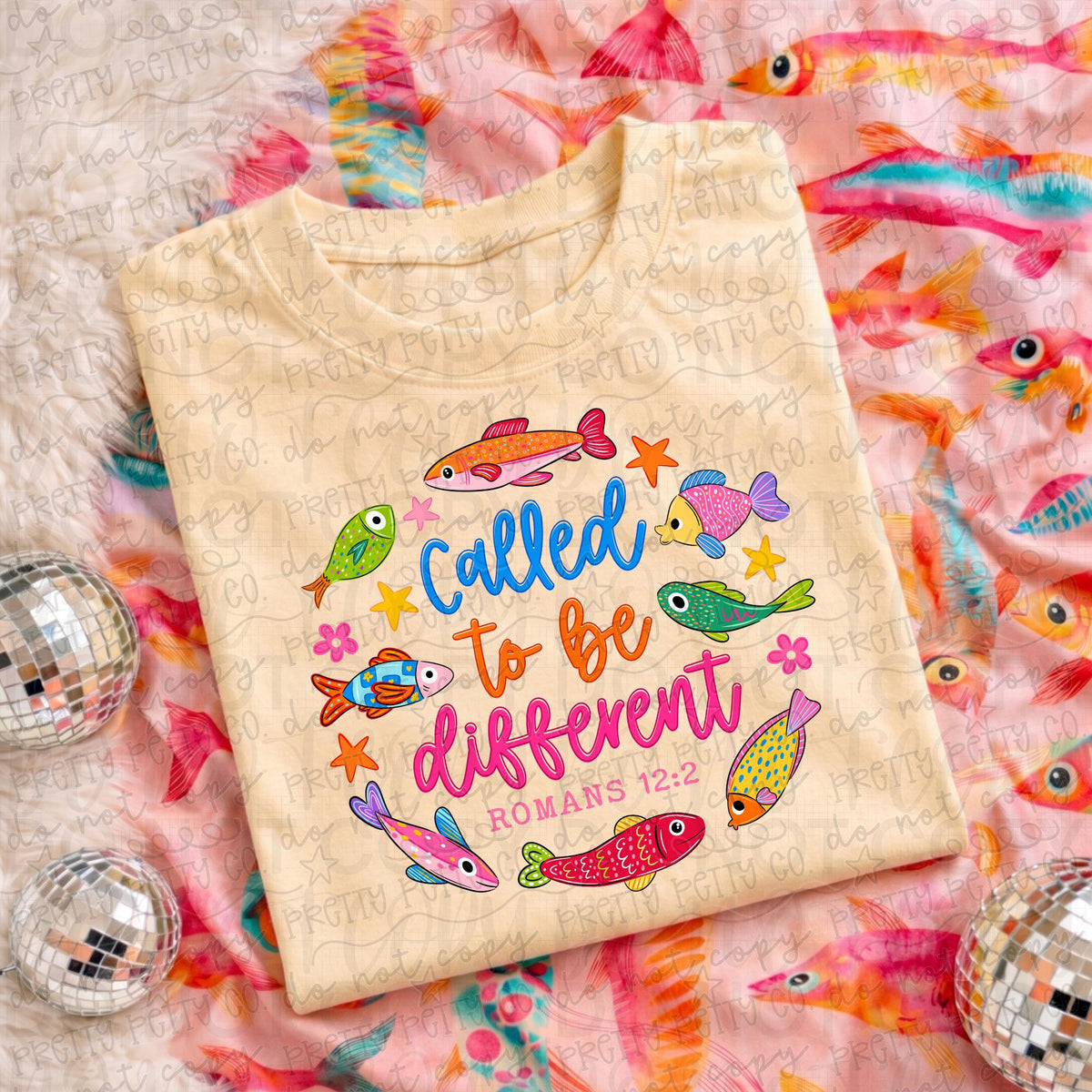 Called to Be Different Shirt, Christian Faith Graphic Tee, Inspirational Identity in Christ T Shirt - Pretty Petty Co