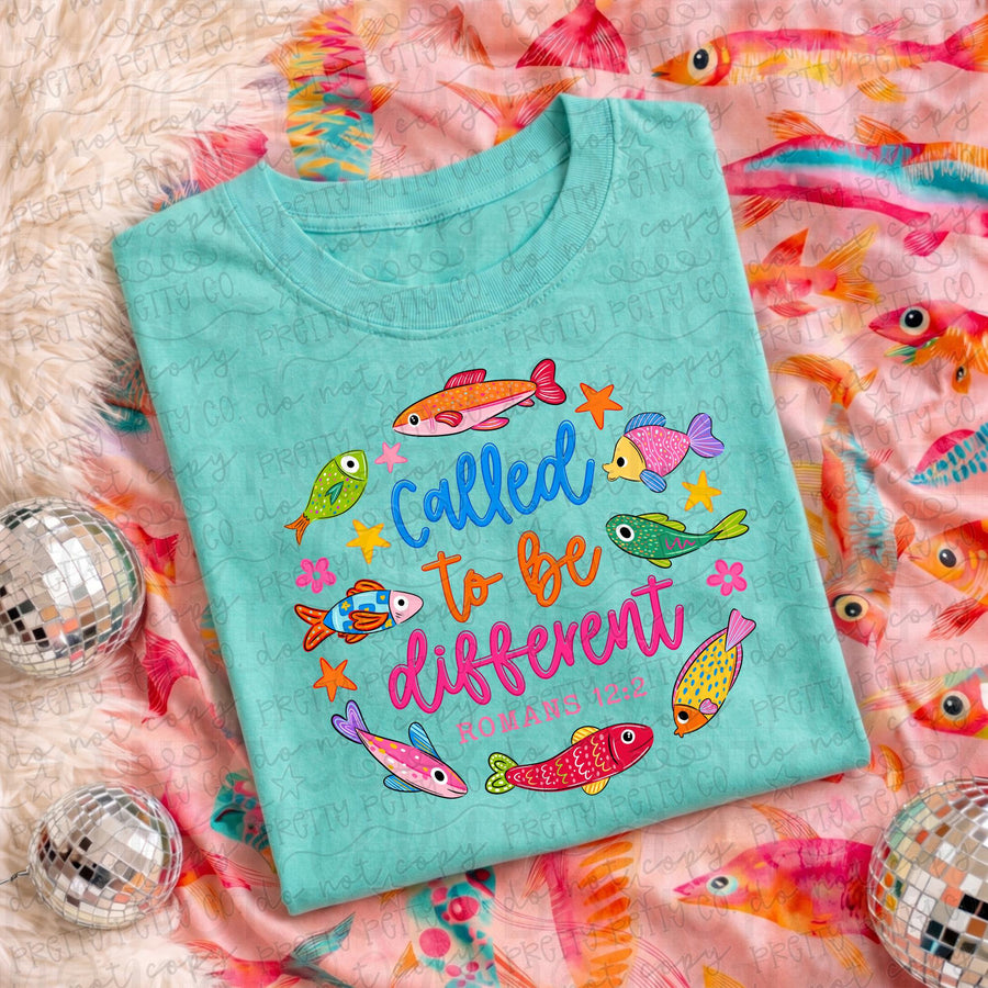 Called to Be Different Shirt, Christian Faith Graphic Tee, Inspirational Identity in Christ T Shirt - Pretty Petty Co