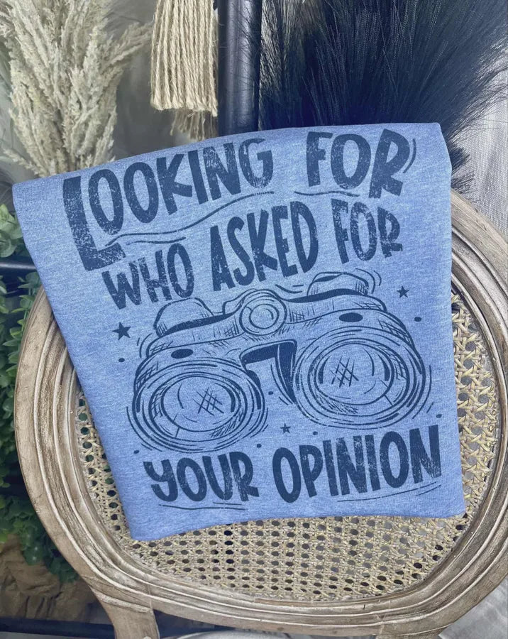 Looking for who asked (Gildan Softstyle Tee) - Pretty Petty Co