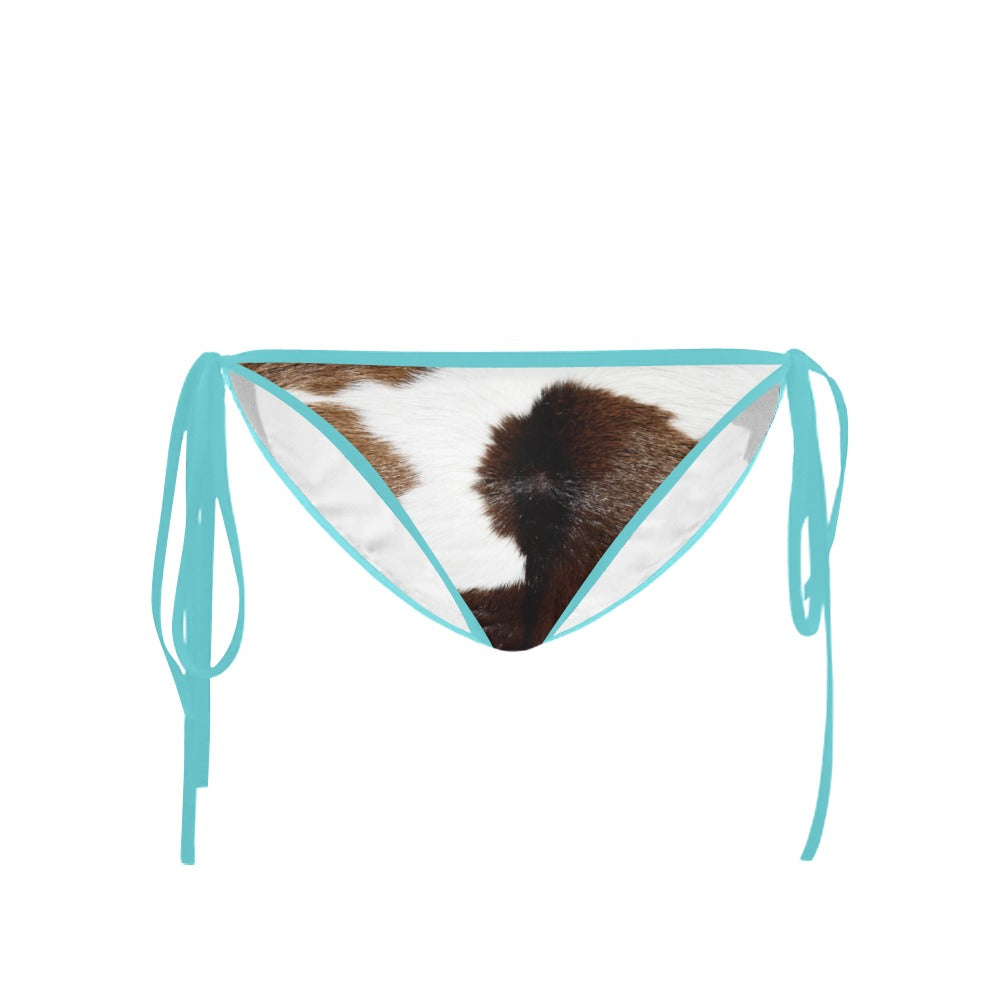 Cow Print Bikini Tops/Bottoms Sold Separately - Pretty Petty Co
