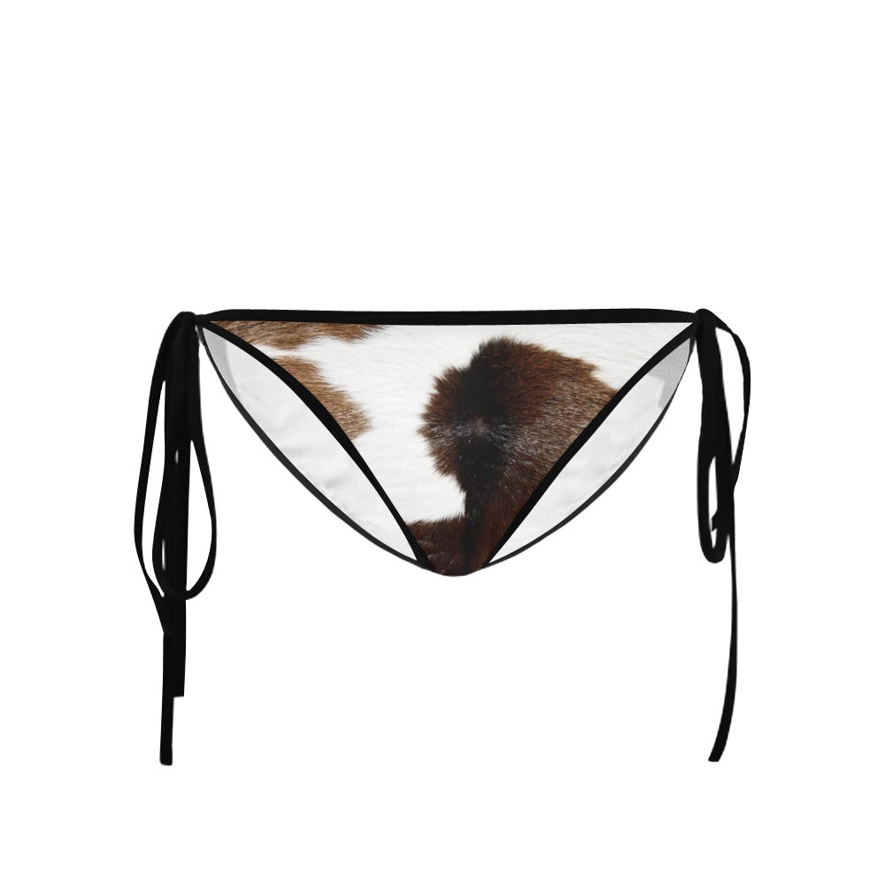 Cow Print Bikini Tops/Bottoms Sold Separately - Pretty Petty Co