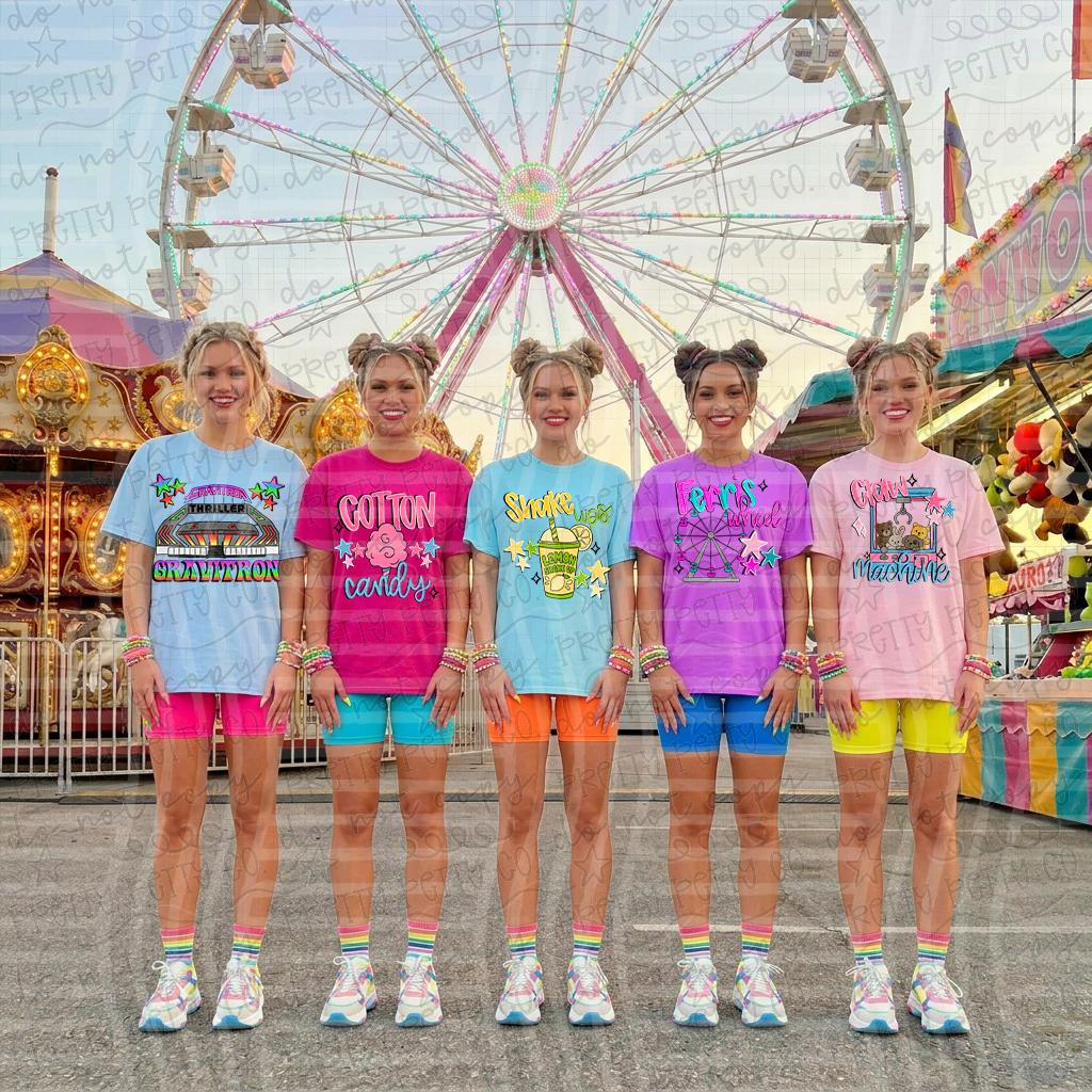 Let’s Go To The Carnival | Colorful Comfort Colors Carnival Graphic Tees - Pretty Petty Co