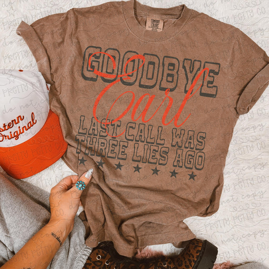 Goodbye Earl Country Music Graphic Tee | Funny Southern Western Shirt | Comfort Colors Retro Tee