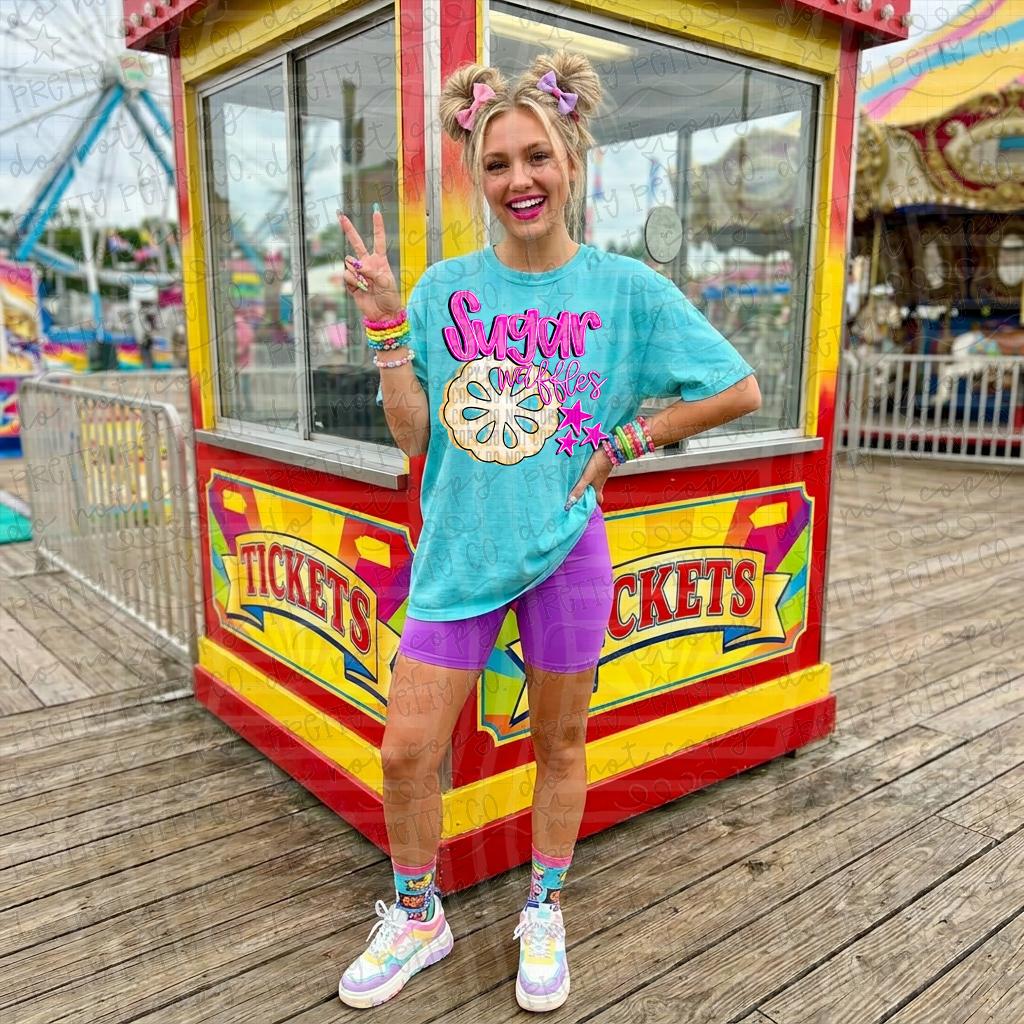 Let’s Go To The Carnival | Colorful Comfort Colors Carnival Graphic Tees - Pretty Petty Co