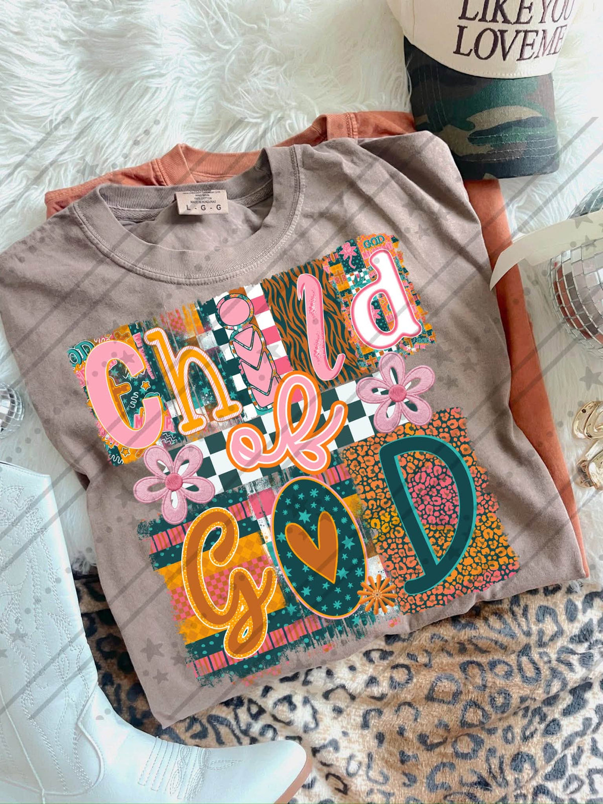 Child of God | Christian Faith Shirt | Religious Graphic Tee | Inspirational Bible Gift