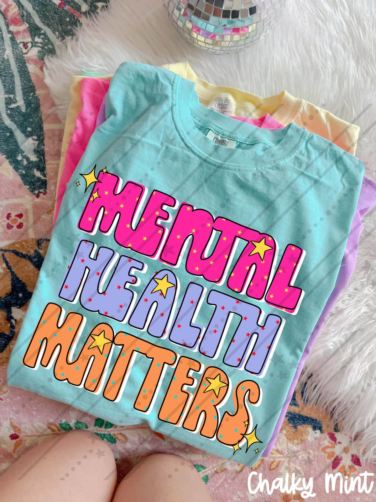 Mental Health Matters Shirt | Mental Health Awareness Tee | Inspirational Graphic Shirt | Self Care Apparel | Encouragement Gift