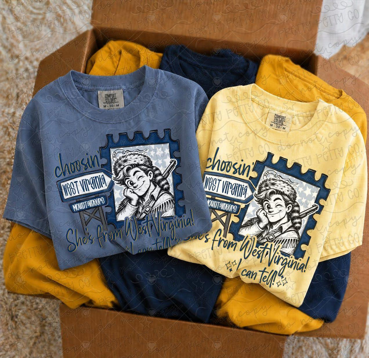 West Virginia Mascot Graphic Tee | She’s From West Virginia I Can Tell