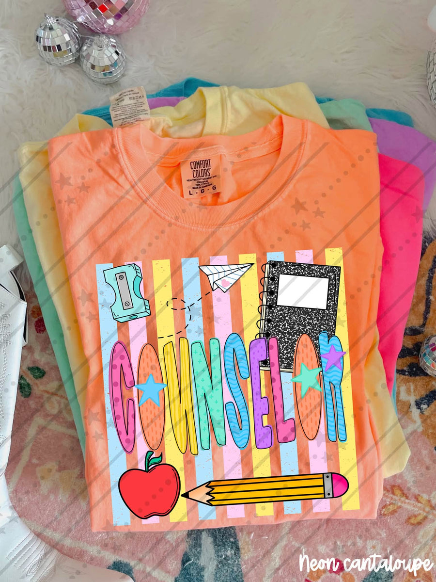 School Counselor Back to School Shirt | First Day Graphic Tee