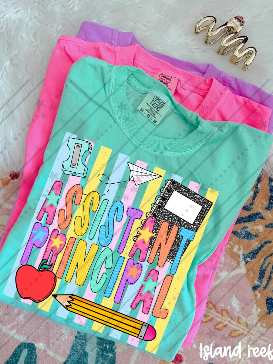 Assistant Principal Back to School Shirt | First Day Graphic Tee