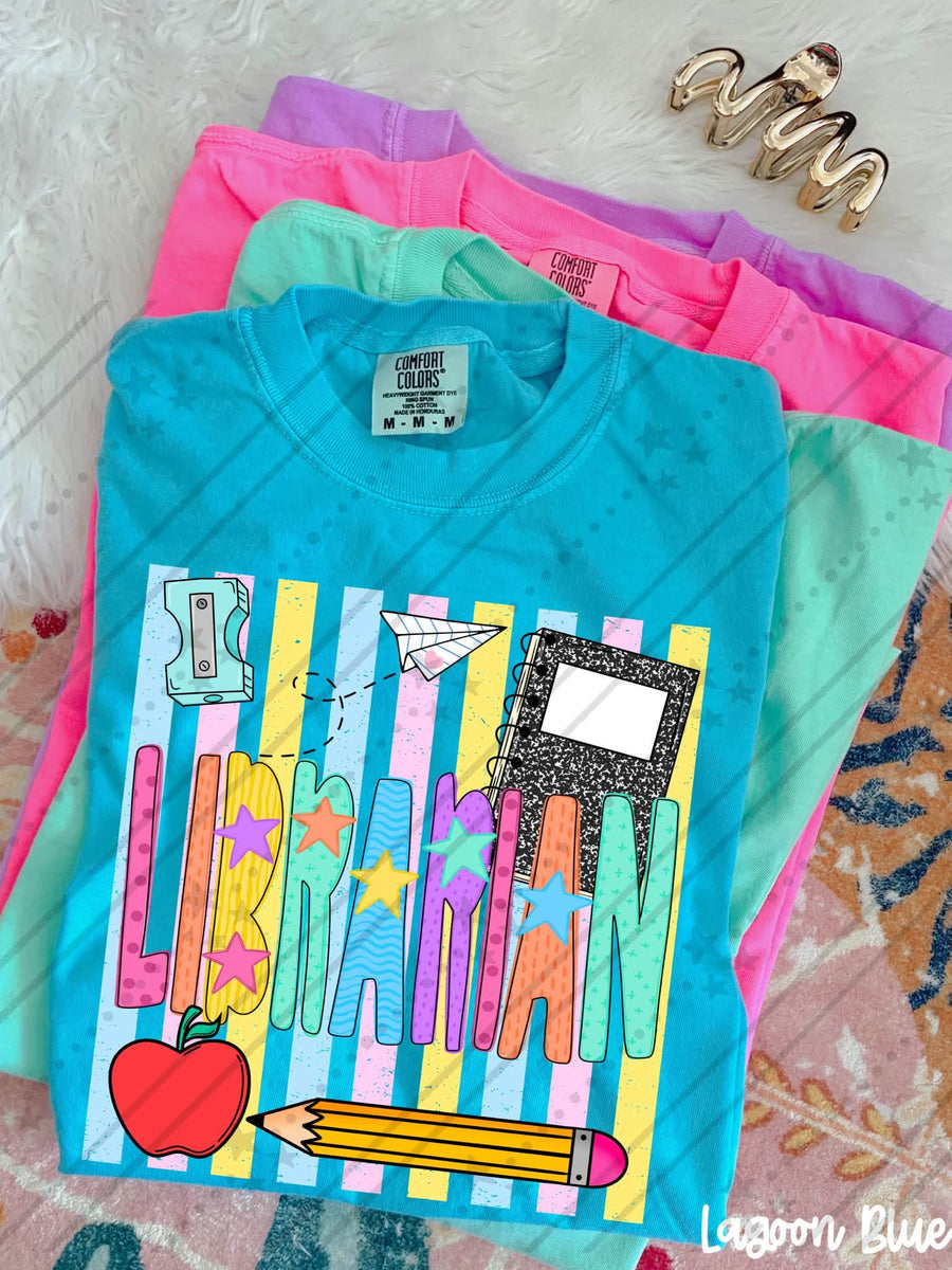 School Librarian Back to School Shirt | First Day Graphic Tee