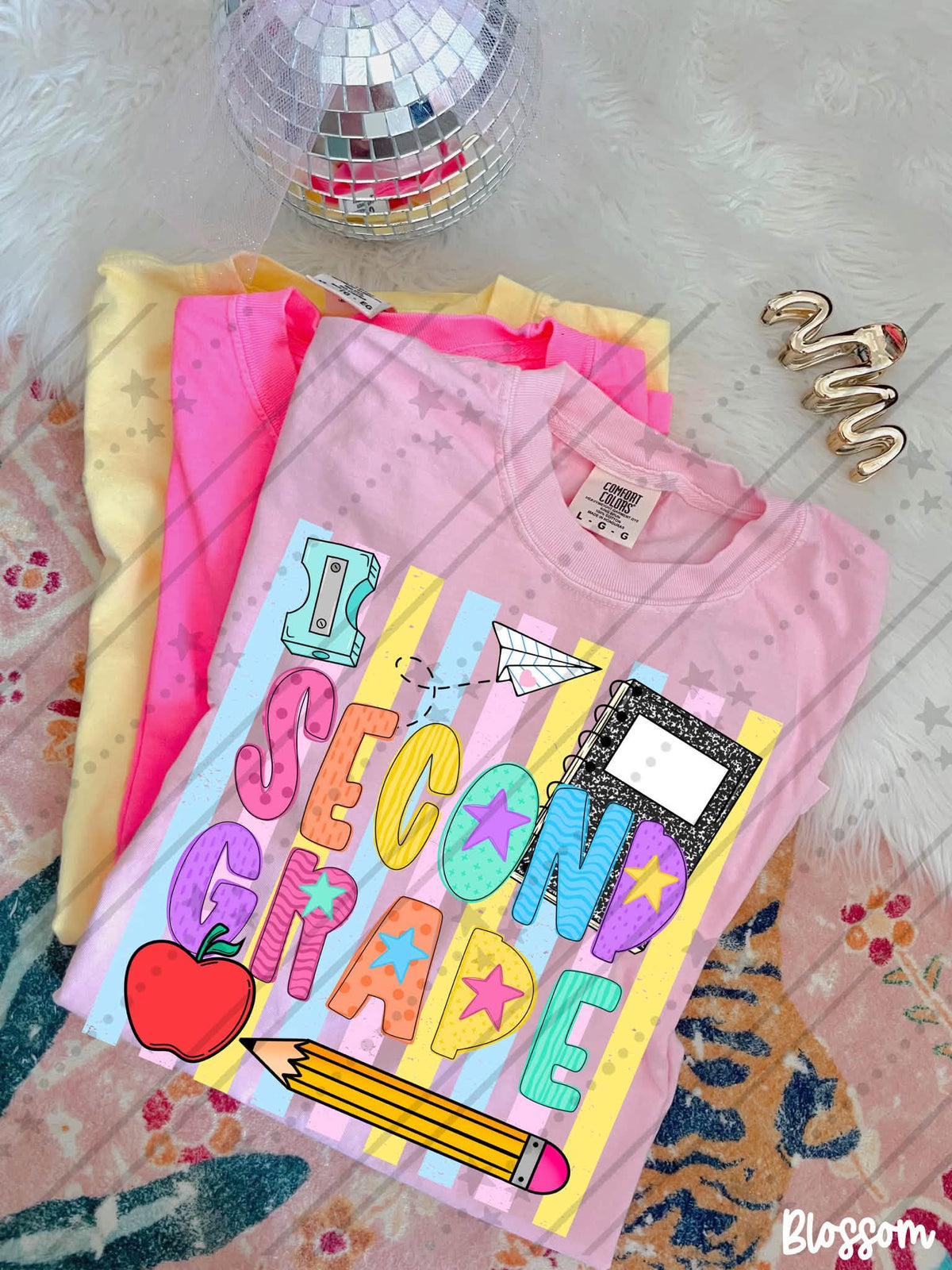 Second Grade Back to School Shirt | First Day of Second Grade Teacher & Student Tee