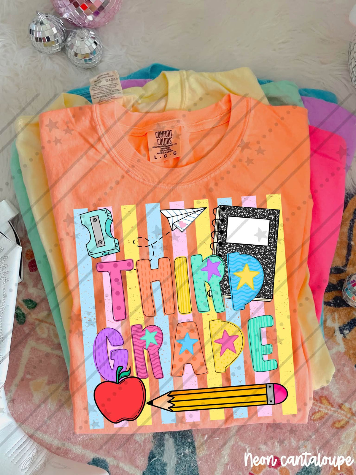 Third Grade Back to School Shirt | First Day of Third Grade Teacher & Student Tee
