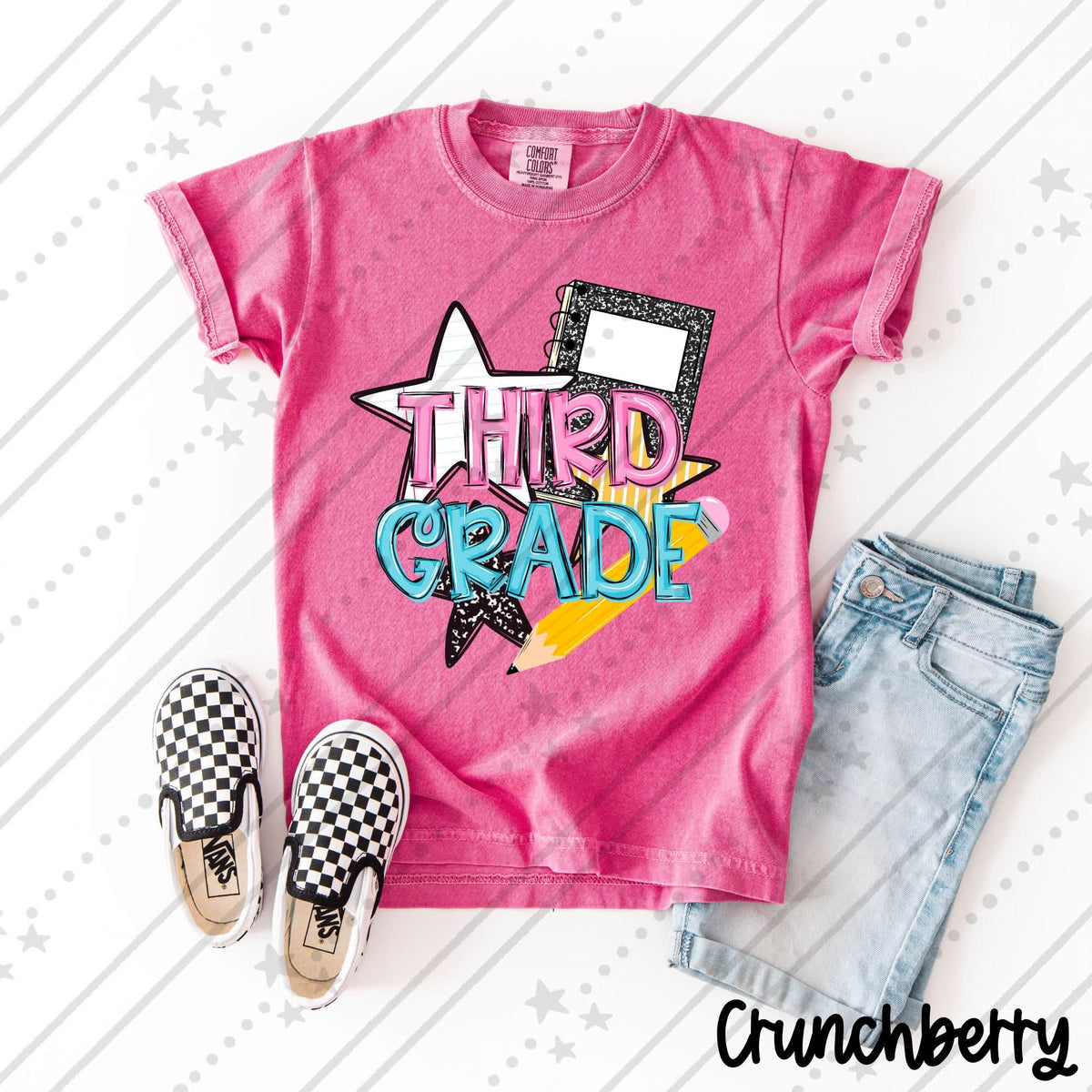 Third Grade Back to School Shirt | First Day of Third Grade Teacher & Student Tee